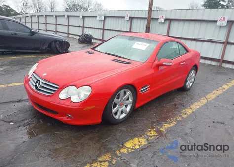 2003 Mercedes-Benz Sl 500 z USA, uszkodzony, nr VIN WDBSK75F63F051396